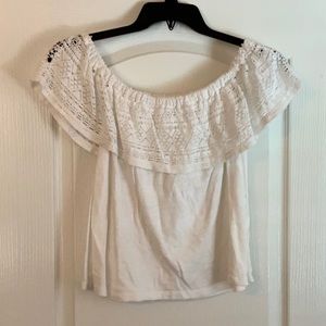 Off the shoulder top